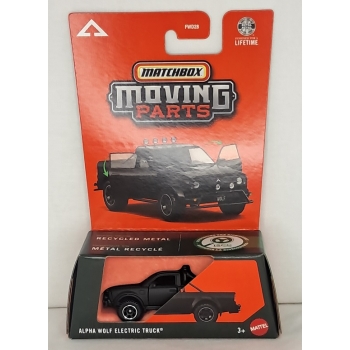Matchbox 1:64 Moving Parts - Alpha Wolf Electric Truck black